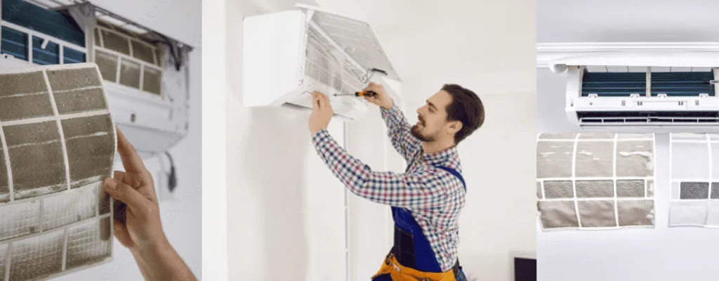 ar condicionado limpo e com a refrigere bh